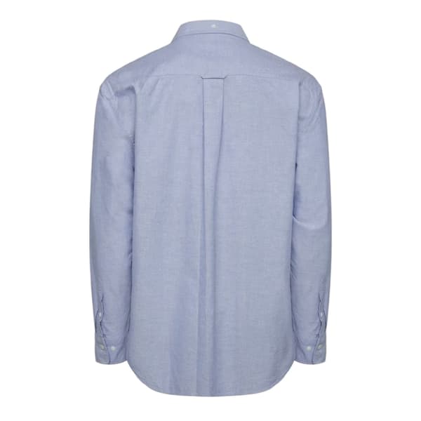 Gant Herrskjorta Oxford Relaxed Fit M Blå Blue M