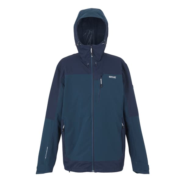 Regatta Highton IV Stretch Vattentät Jacka Herr S Ash/Svart Ash/Black S