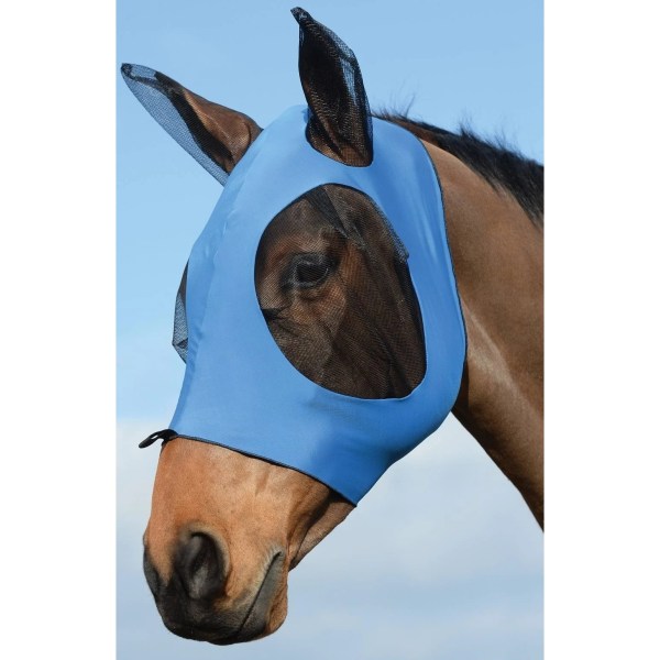 Weatherbeeta Stretch Bug Eye Saver Med öron Ponny Turkos/Bla Turquoise/Black Pony