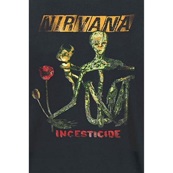 Nirvana Unisex Adult Reformant Incesticide T-Shirt XXL Svart Black XXL