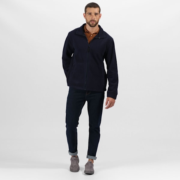 Regatta Herr Thor 350 Full Zip Fleece Jacka XXL Marinblå Navy XXL