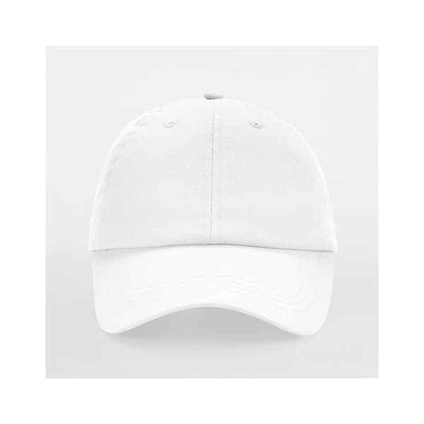 Beechfield Unisex Lågprofil 6-panels Dad Cap En Storlek Vit White One Size