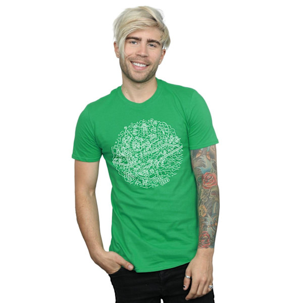 Star Wars Jul Dödsstjärnan T-shirt M Irländsk Grön Irish Green M