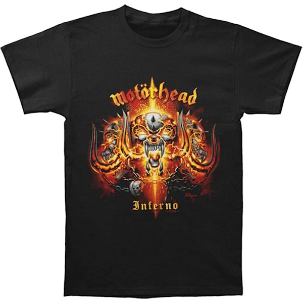 Motorhead Unisex Adult Inferno T-Shirt XL Svart Black XL