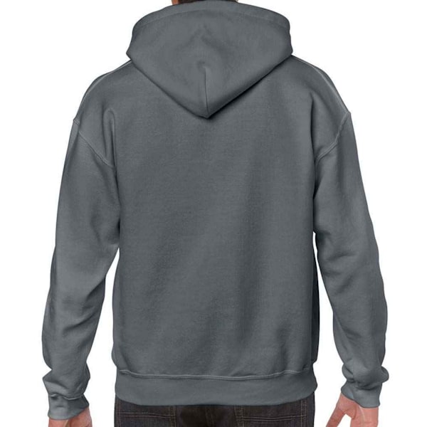 Gildan Unisex Vuxen Heavy Blend Hoodie XL Kolgrå Charcoal XL
