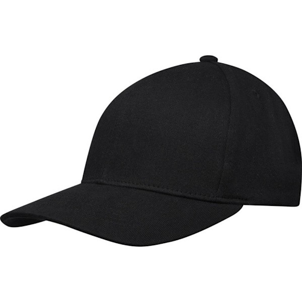 Elevate NXT Unisex Opal Aware Recycled 6 Panel Baseball C Solid Black One Size
