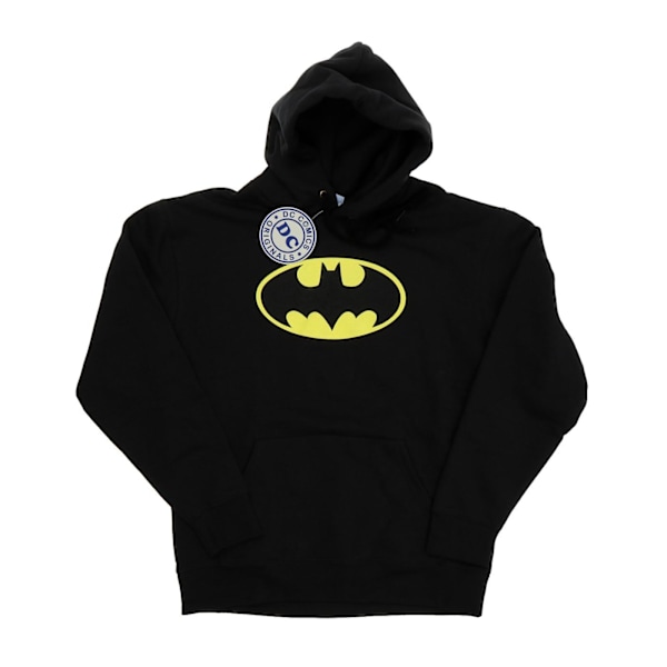 DC Comics Dam/Kvinnor Batman Logo Hoodie XS Svart Black XS