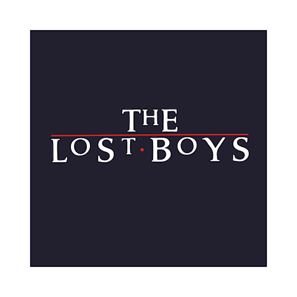 The Lost Boys Unisex Adult Edgar T-Shirt S Svart Black S