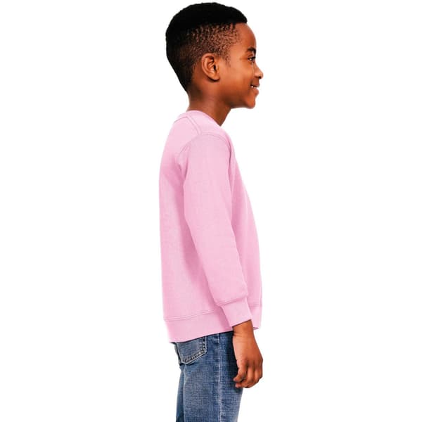 Casual Classics Barn/Barn Blended Ringspun Bomull Sweatshirt 9-11 År Ljus Rosa Light Pink 9-11 Years
