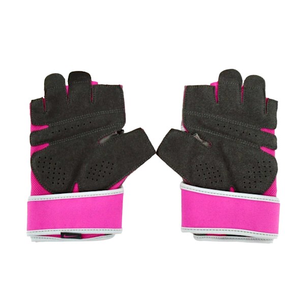 Nike Womens/Ladies Gym Premium Sport Fingerless Gloves XS Pewte Pewter/Pinksicle XS