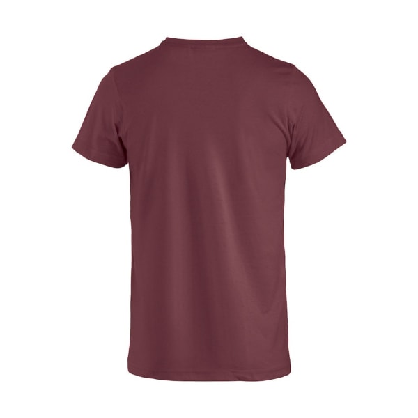Clique Mens Basic T-Shirt 3XL Burgundy Burgundy 3XL