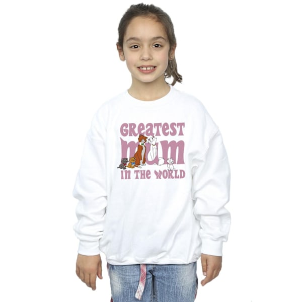 Disney Girls The Aristocats Greatest Mum Sweatshirt 12-13 år Black 12-13 Years