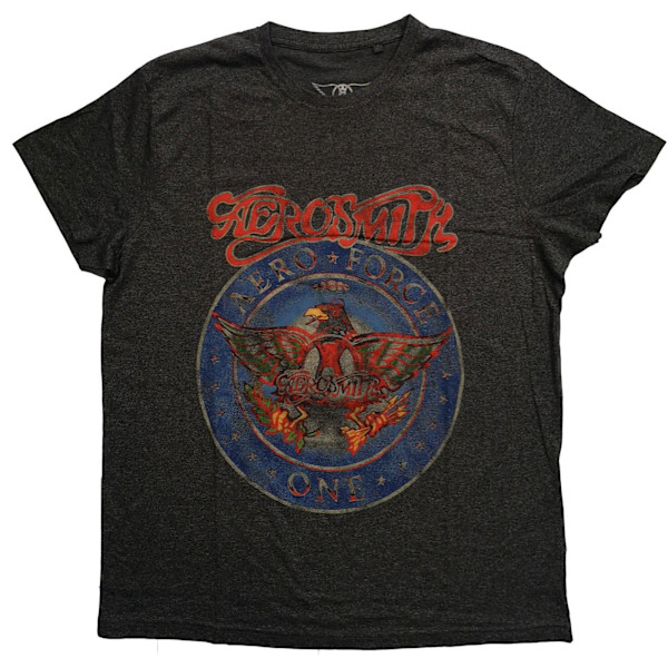 Aerosmith Unisex Aero Force T-shirt XS Brindle Brindle XS