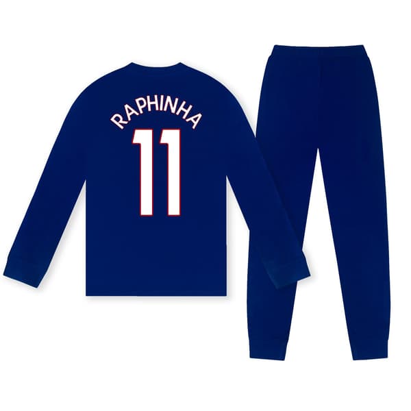 FC Barcelona Pojkar Raphinha 11 Lång Pyjamas Set 11-12 År Reflex Reflex Blue 11-12 Years