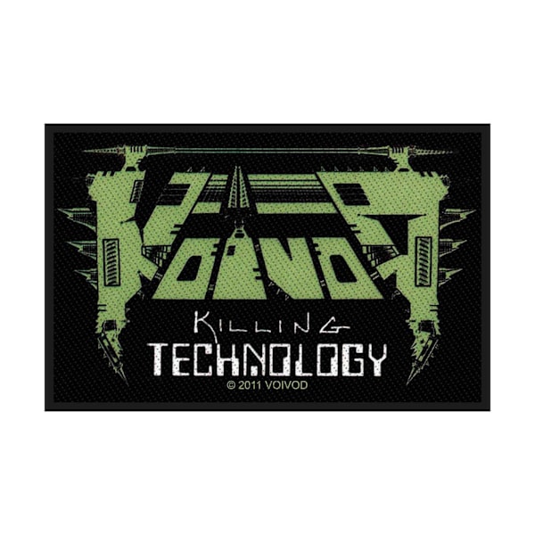 Voivod Killing Technology Patch One Size Svart Black One Size