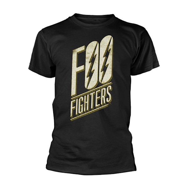 Foo Fighters Unisex Vuxen Slanted Logo T-Shirt XL Svart Black XL
