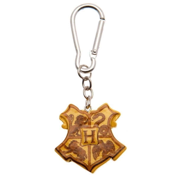 Harry Potter Hogwarts 3D Nyckelring One Size Guld Gold One Size