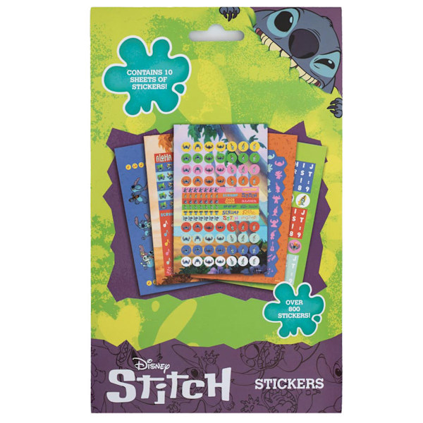 Lilo & Stitch Klistermärken (Förpackning med 800) One Size Flerfärgad Multicoloured One Size