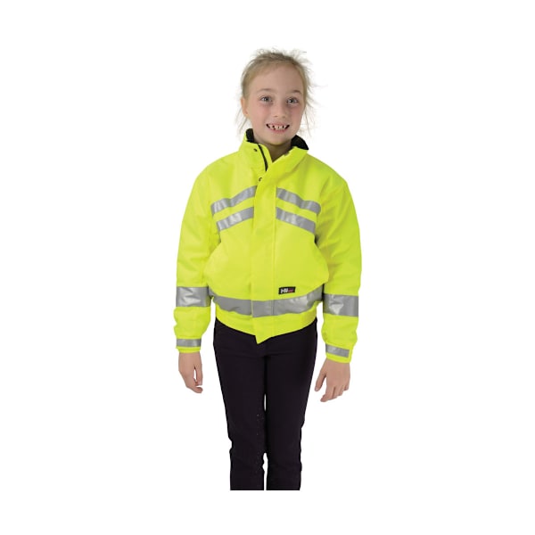 HyVIZ Barn/Barn Reflekterande Vattentät Blouson 6-8 År Gul Yellow 6-8 Years