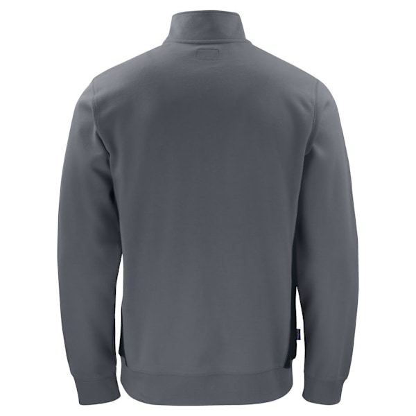 Projob Herr Halv Zip Sweatshirt 4XL Grå Grey 4XL