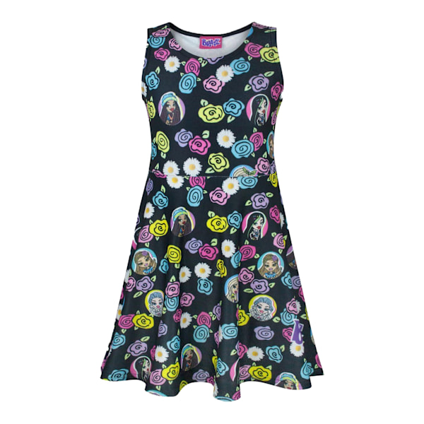 Bratz Girls Floral Skater Dress 5-6 år Flerfärgad Multicoloured 5-6 Years