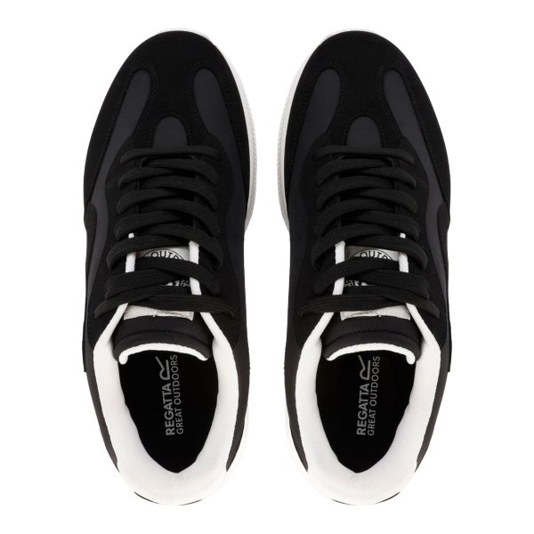 Regatta Marine Retro Sneakers för Herr 6.5 UK Svart Black 6.5 UK