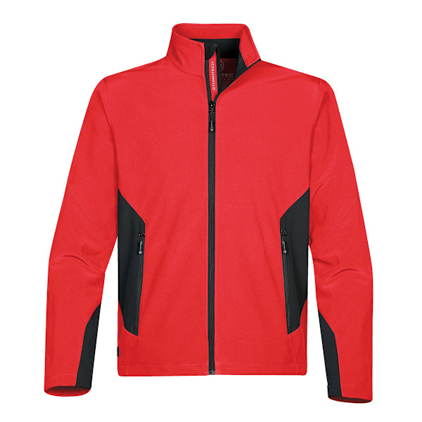 Stormtech Pulse Softshelljacka för män 2XL True Red/ Black True Red/ Black 2XL