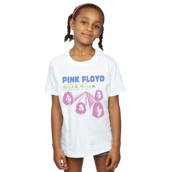 Pink Floyd Girls One Of These Days Bomull T-shirt 5-6 år Vit White 5-6 Years