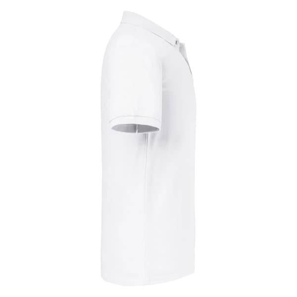 Russell Herr Authentic Eco Piqué Poloshirt M Vit White M