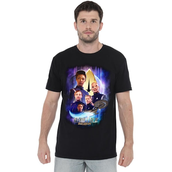 Star Trek: Discovery Herr Discovery´s Finest T-Shirt L Svart Black L