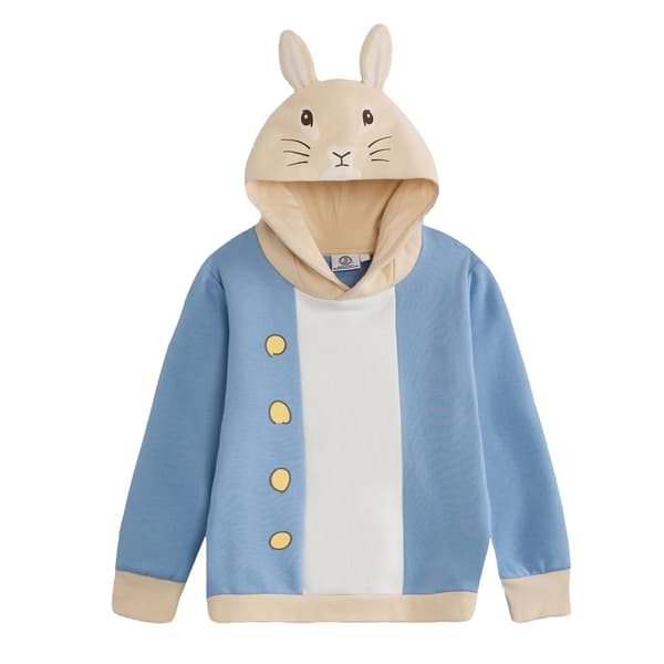 Peter Rabbit Barn/Barn Karaktärshuvtröja 12-18 Månader Blå Blue 12-18 Months
