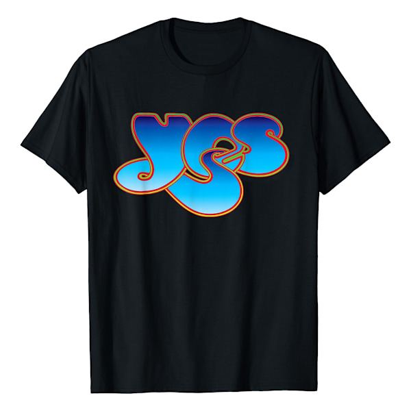 Yes Unisex Vuxen Vintage Logo T-Shirt S Svart Black S