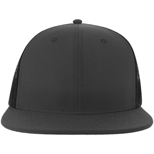 Atlantis Unisex Mesh 6 Panel Trucker Cap One Size Dark Grå Dark Grey/Black One Size