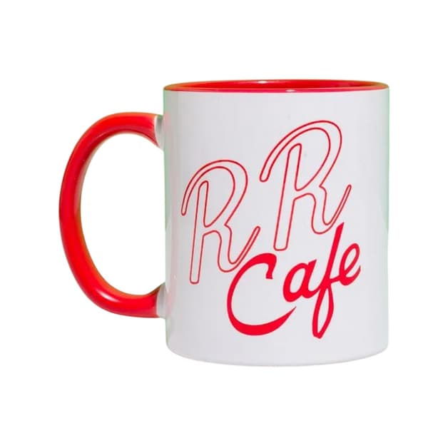 Twin Peaks RR Cafe Mugg One Size Vit/Röd White/Red One Size
