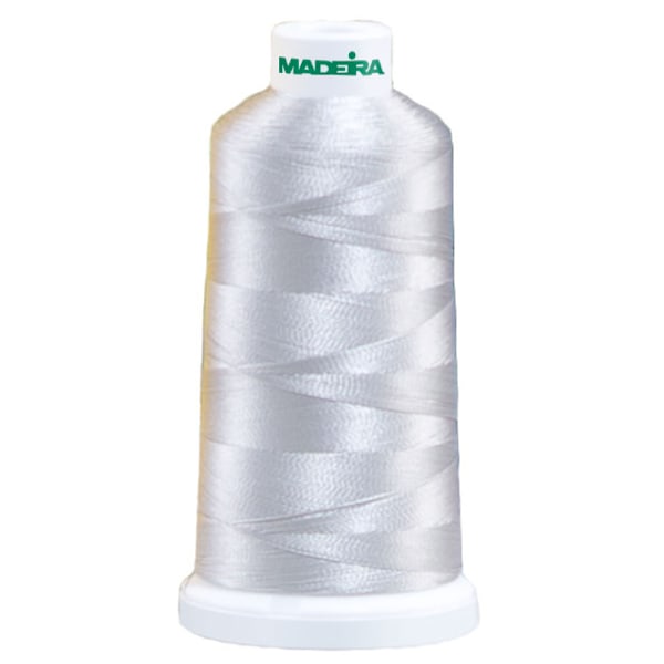 Madeira Classic Viscose Tråd En Storlek Vit White One Size