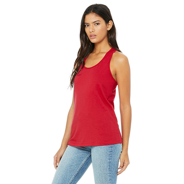 Bella + Canvas Dam/Dam Racerback Tank Top XL Röd Red XL