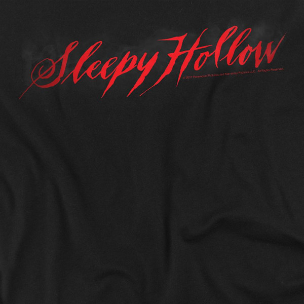 Sleepy Hollow Unisex Vuxen Logo T-Shirt XL Svart Black XL