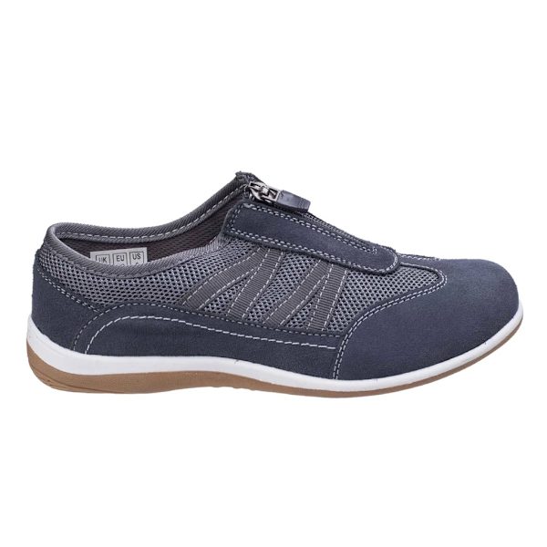 Fleet & Foster Dam/Dam Mombassa Comfort Sko 8 UK Grå Grey 8 UK