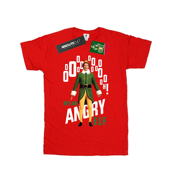Elf Herr Angry Elf T-shirt M Röd Red M