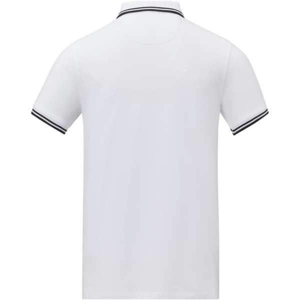 Elevate Herr Amarago Kortärmad Poloskjorta S Vit White S