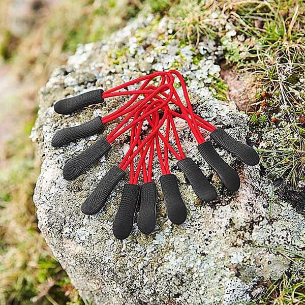 Quadra SLX Dragkedja Dragkedja Pack (10-pack) One Size Röd Red One Size