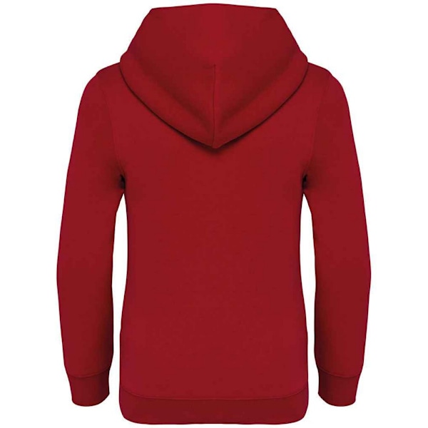 Native Spirit Barn/Kids Hoodie 12-14 År Hibiscus Röd Hibiscus Red 12-14 Years