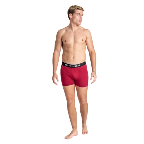 Smith & Jones Kesden Boxerkalsonger för män (7-pack) M Flerfärgad Multicoloured M