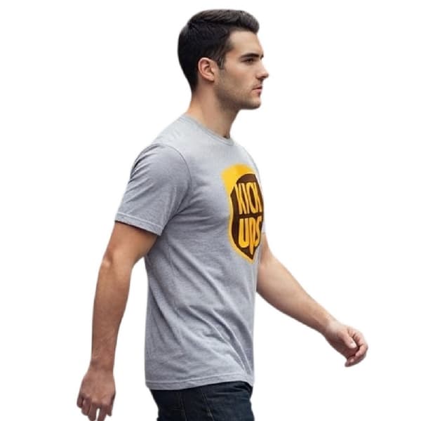 AWD Herr Kick Ups T-shirt S Grå Grey S