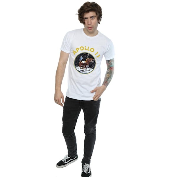 NASA Classic Apollo 11 bomull T-shirt XL vit White XL