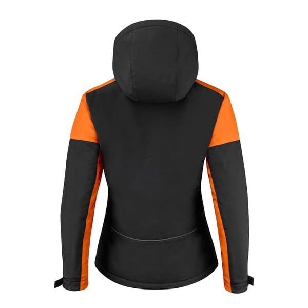 Printer Dam/Dam Vadderad Softshelljacka M Svart/Orange Black/Orange M