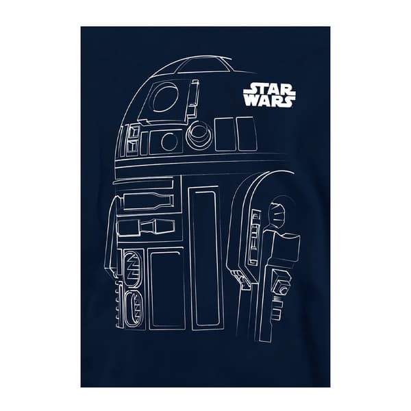 Star Wars Barn/Kids R2-D2 Hoodie 5-6 år Marinblå Navy 5-6 Years