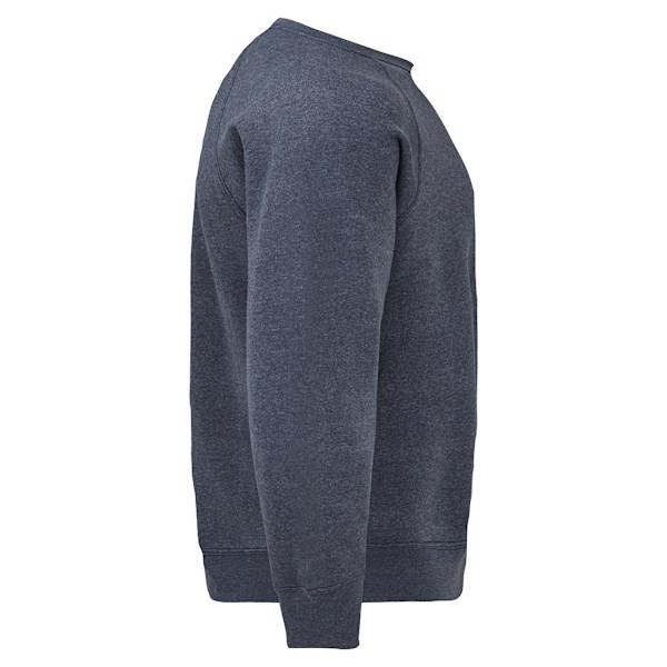Fruit Of The Loom Raglanärm Belcoro® Sweatshirt XL Heather Navy för män Heather Navy XL