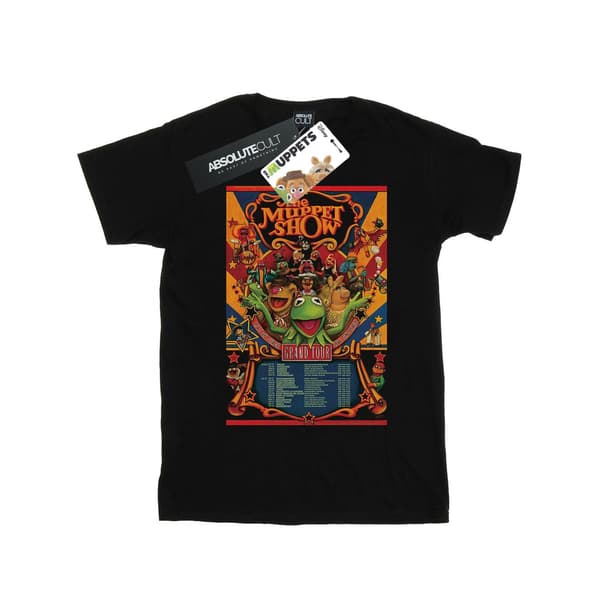 Disney Dam/Dam The Muppets The Muppet Show Affisch Bomull Black 4XL