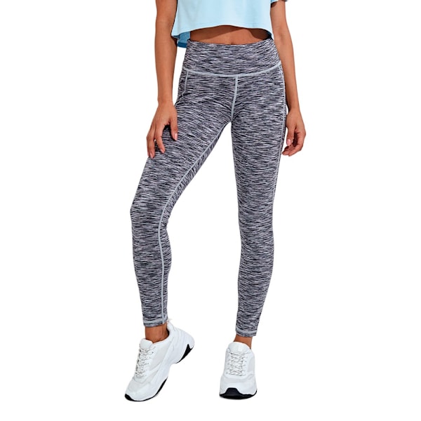 Tri Dri Dam/Dam Performance Space Dye Leggings XS Space S Space Silver XS